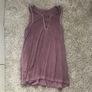 Super soft American eagle lilac tank top